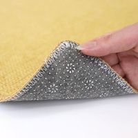 サンベルム キッチンマット 約奥行47×幅240cm イエロー Pally Pally K74204 1個