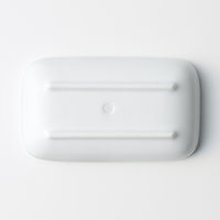 無印良品 白磁長角皿 小 約幅１１×奥行６．５×高さ２ｃｍ 1セット（1個×5） 良品計画