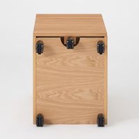 無印良品 木製デスクキャビネット オーク材突板 良品計画