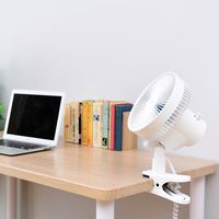 YAMAZEN 18cm 2WAY 卓上・クリップ扇風機 風量2段階 YDS-CEJ18(A) 1台