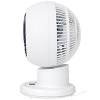 YAMAZEN 15cm DCサーキュレーター 上下・左右首振り リモコン お手入れ簡単 全分解 YAR-DDW154(W) 1台