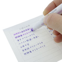 サンスター文具 Ninipie ライトバイオレット×ネイビー ヘッダー袋入 S4539630 1本