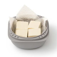 吉川国工業所 蒸気であたためる冷凍ごはん容器2個組　Ｇｒ ＬＢＫー21*2Ｐ_Ｇｒ 1セット