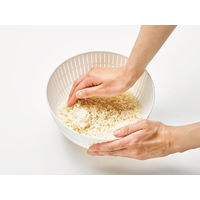 吉川国工業所 米とぎにも使えるザルとボウル（6点セット） ＬＢＫー10_Ｓｔ 1セット