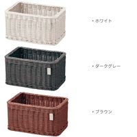 サンリツ KLEANE PLUS洗える抗菌素材のストレージBOX S ダークグレー 　1個