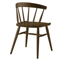 【軒先渡し】オリバー ウィンザーチェア カフェチェア 板座 ブラウン S・CW-F675A・AL・WS・BR2 1脚（直送品）