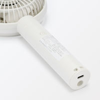 無印良品 角度が変えられる充電式ハンディファン ホワイト ＭＪーＭＨ４ーＷＨ 良品計画