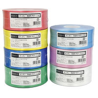 今村紙工 ポンポン PEテープ 赤 PE500-R 1セット（1巻×3）