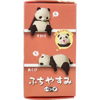 エール フィギュア ふちやすみパンダ 1個入 4570198776699 1個（直送品）