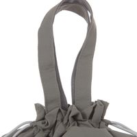 ランチ巾着トートバッグ ダークグレー LAKOLE/ラコレ