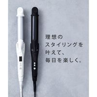 数量限定　SALONIA（サロニア）　2WAYストレート&カールヘアアイロン メロウクリームイエロー32mm  I-ne