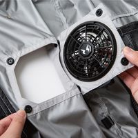 サンエス ハイブリットクール半袖 16UL-Gray S EF92590S 1セット（直送品）