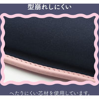 リストレスト パームレスト 手首 負担軽減 ウェーブデザイン ネイビー MOH-UKM01NV エレコム 1個（直送品）