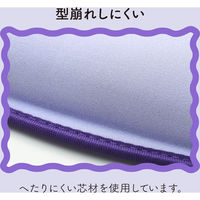 リストレスト パームレスト 手首 負担軽減 ウェーブデザイン パープル MOH-UKM01PU エレコム 1個（直送品）
