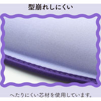 リストレスト パームレスト ショートサイズ 手首 負担軽減 ウェーブデザイン パープル MOH-UKS01PU エレコム 1個（直送品）