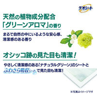 ペットシーツ デオシート 消臭＆フレグランス グリーンアロマの香り ワイド ジャンボパック 60枚 4袋 ユニ・チャーム