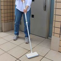 アズマ工業 外壁・玄関ブラシ 玄関タイルブラシスポンジF水切り付 AZ297 443953 1個（直送品）