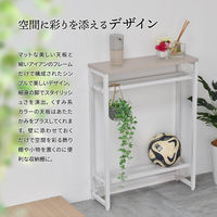 【軒先渡し】B.Bファニシング Noko コンソールテーブル 幅600×奥行200×高さ800mm NKTB0261MODGY 1台（直送品）