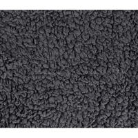 iiもの本舗 hokotto シープボアひざ掛け 大判サイズ 100×140cm チャコール 4589596695204 1枚（直送品）