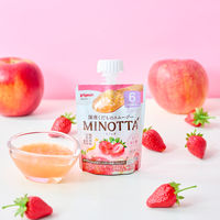 （6カ月頃から）国産くだものスムージー MINOTTA（ミノッタ） とちおとめミックス 1セット（1個（70g）×6） 離乳食