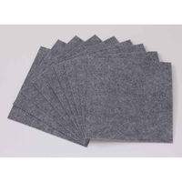 ワタナベ工業 タイルカーペット 吸着ぴたマット ループ 9枚組 30×30cm グレー 407867 1個（直送品）