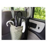 オカトー 傘ホルダー 車 リング付き傘カバー matka 吊り下げ グレー 411977 1個（直送品）