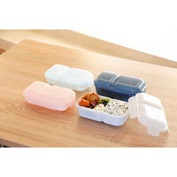 シービージャパン 弁当箱 1段 600ml 盛り付けしやすい弁当箱 ドームマン グレー 451358 1個（直送品）