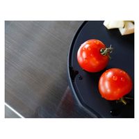 シービージャパン 抗菌TPUまな板 半月 食洗機対応 atomico ブラック 457009 1個（直送品）