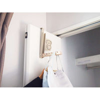 オカトー 室内物干し ミッフィー 折り畳めるドアハンガー ボリス 460688 1個（直送品）