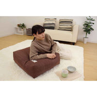 サンベルム 布団収納袋 ふとんクッションカバー 防ダニ 掛け布団シングルサイズ ブラウン 418944 1個（直送品）