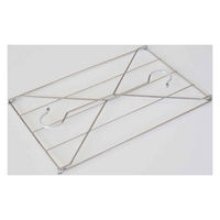 オカトー タオルハンガー ステンレス そのまま引っ掛けるだけバーフックシェルフ Sサイズ 413640 1個（直送品）