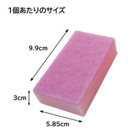 キッチンスポンジ キズつけにくい ソフトタイプ 食器・ホーロー用 抗菌加工 日本製 1セット（1パック（5個入）×10）ワイズ