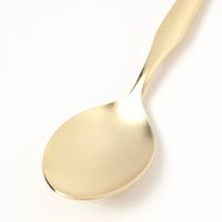 ロゴティースプーン ゴールド studio CLIP