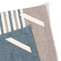 インドコットンクロス 2pcs ブルー studio CLIP