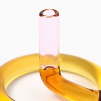 daily CLIP 2トーンインセンスホルダー ピンク×イエロー studio CLIP