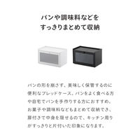 武田コーポレーション ブレッドケース1段 LN-H-BC1BK 1箱(1個入)（直送品）
