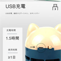 アスコ アニマル卓上掃除機 パープル ブチネコ DMー2A(PL) C1000557 1台（直送品）