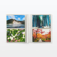 無印良品 ポリプロピレン高透明フィルムアルバム ２段 Ｌ判 ５６枚用 1セット（1個×2） 良品計画