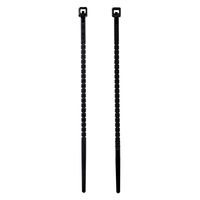 朝日電器 手で切れる結束耐候 102mm KBK-100020(BK) 1袋(20本入)（直送品）