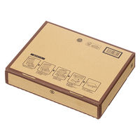 宅急便コンパクト専用ダンボール箱 外寸法：縦20cm×横25cm×厚さ5cm 1セット（1梱包（20枚入）×5） アスクル オリジナル