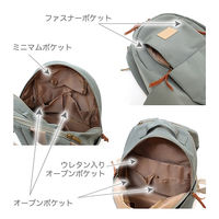 センバドー 多収納にこだわった大人はっ水リュック GY 623-4954 1個（直送品）