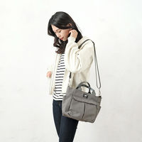 センバドー マットツイルミディ2wayトート BK 623-6911 1個（直送品）