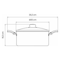 TRAMONTINA 両手鍋 24cm 20261/624 1個（直送品）