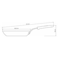 TRAMONTINA IH対応 鉄フライパン 22cm 20766/022 1本（直送品）