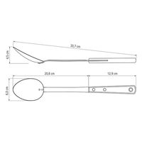TRAMONTINA 縦型レードル ダーク 21158/190 1本（直送品）