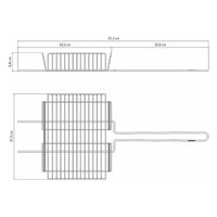 TRAMONTINA ベジタブルグリル網 26485/000 1個（直送品）