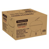 TRAMONTINA スフィア 卓上型炭火BBQグリル 蓋付 32cm TCP-320L 26500/003 1台（直送品）