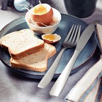 TRAMONTINA エッセンシャル テーブルフォーク 3本セット 66960/027 1箱（直送品）