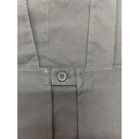 ZacZac 多機能付きリップストップ無地エプロン Mサイズ カーキ 300466 1枚（直送品）