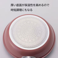 【アウトレット】貝印 フライパン IH ガス火対応 20cm オールドラズベリー 000DW9010 1個